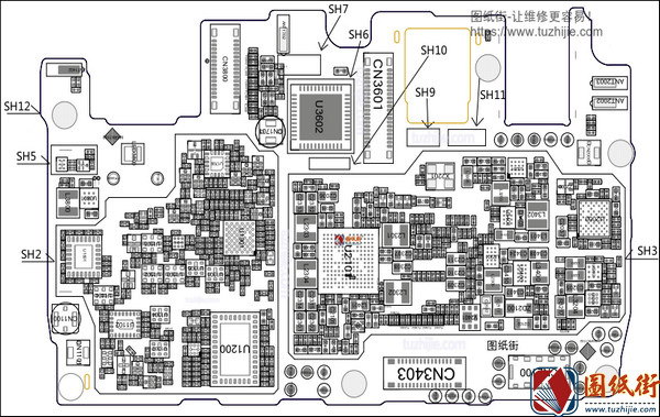 oppoa73主板电路图图片